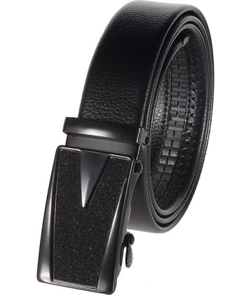 Zacharias - Black Canvas Men's Casual Belt ( Pack of 1 )