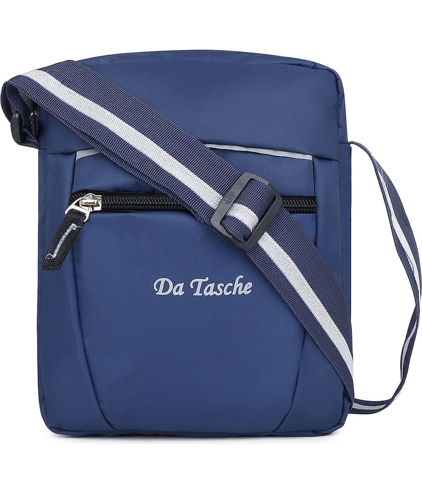 Da Tasche Twill SLing Bag Polyester Black Passport Holder