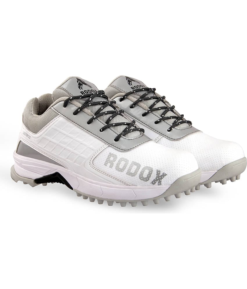 RODOX JAFFA 22 White Cricket Shoes