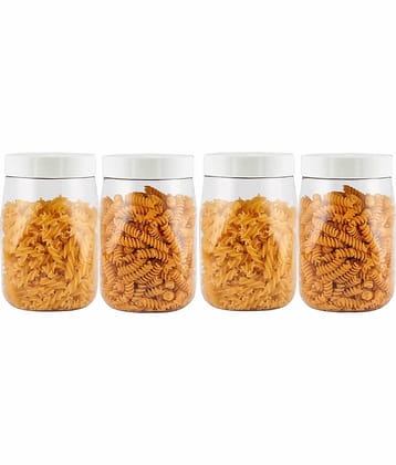 PearlPet - White Polyproplene Utility Container ( Pack of 4 )