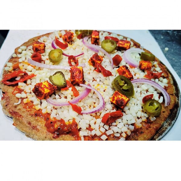 Spicy paneer pizza small (jowar & bajra)