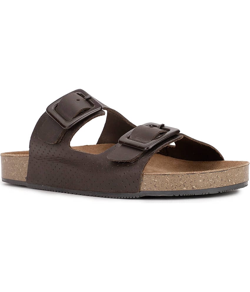 Bata - Brown Men's Sandals