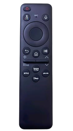 Solar Charging & USB Charging Voice Remote Control TM2360E Compatible with Samsung TV - Works with All Solar Cell Charging Models [for Verification Whatsapp 9873464098 Your Old Remote Photo]