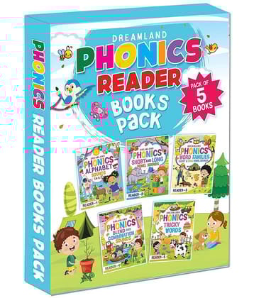Phonics Reader 5 Books Pack  - Early Learning