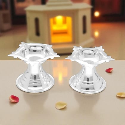 10 Grams Silver Panchmukhi Diya