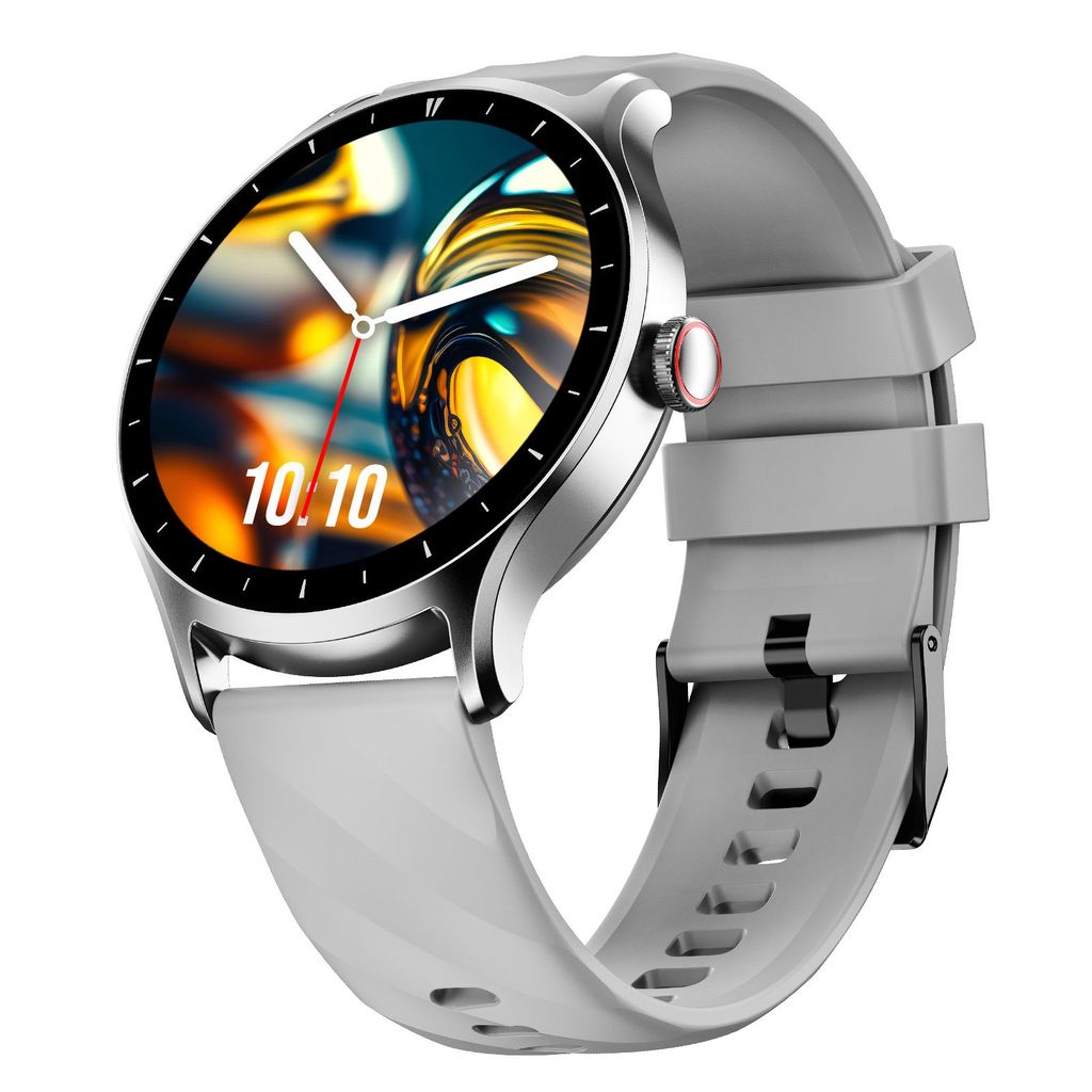 CELLECOR E2 Hype 1.50" (38.1mm) HD IPS Display Smart Watch, 500 Nits, 60Hz Refresh Rate, Bluetooth Calling, AI generated Watch Faces, 100+ Sports Modes, Health Suite, Voice Assistance (Silver-Grey)