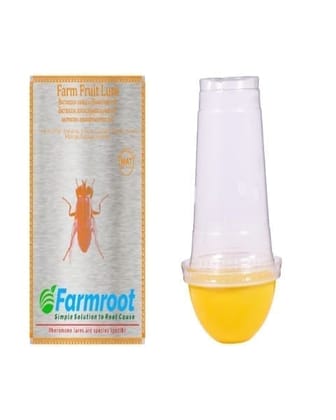 FARMROOT FRUIT LURE WITH FLY TRAP  - (pack of 10)