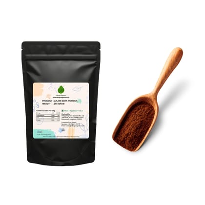 Organic Arjun Bark Powder - 250g Organic Arjun Bark Powder - 250g