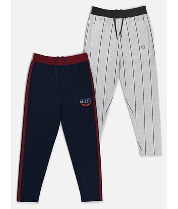 HELLCAT Pack of 2 Boys Cotton Blend Trackpant ( Multicolor )