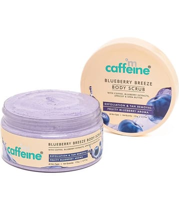 mCaffeine Blueberry Breeze Body Scrub 175gm (Pack of 1)