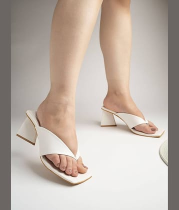 Shoetopia - Purple Women's Slip On Heels
