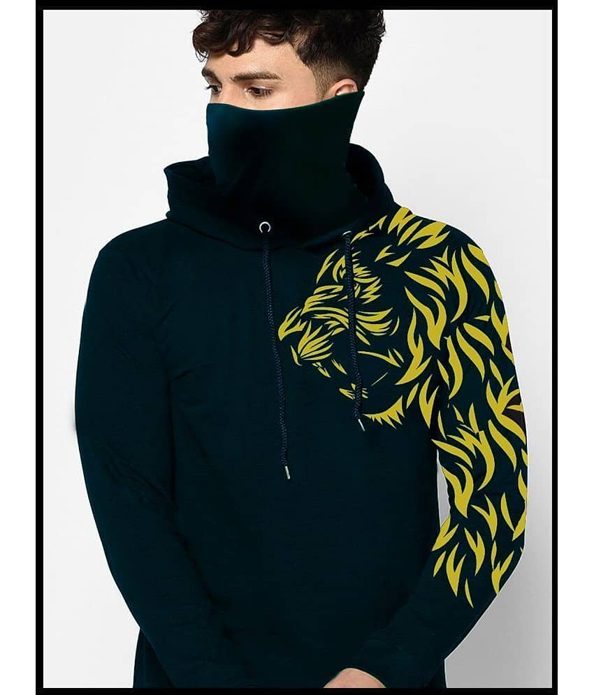 RELANE Pack of 1 Cotton Blend Regular Fit Men's T-Shirt ( Navy Blue )