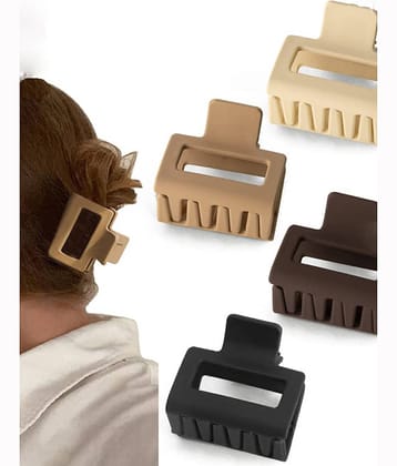 Rhosyn Multi Women's Hair Clip ( Pack of 4 )