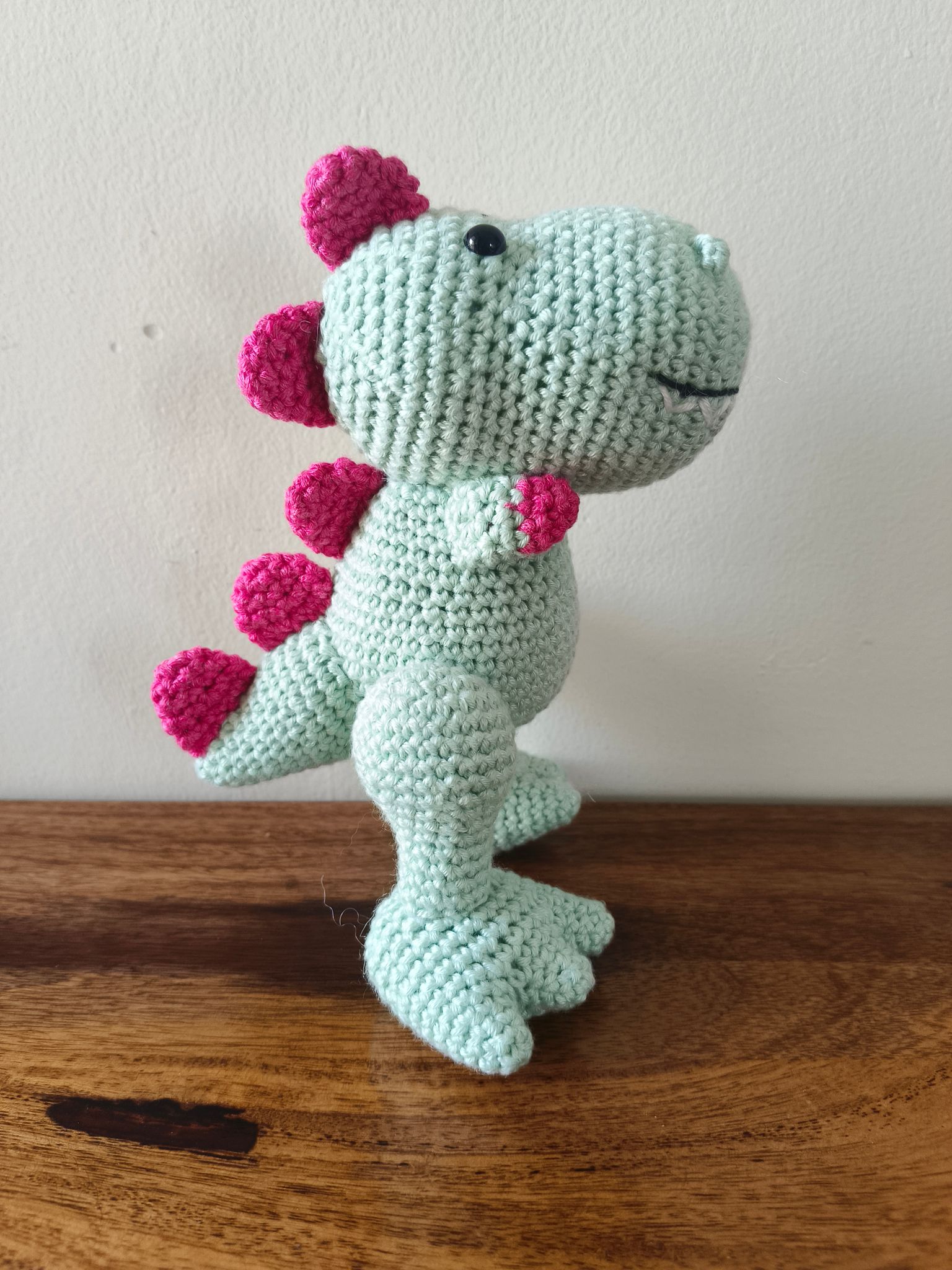 CraftKari T-Rex Dinosaur Crochet Toy