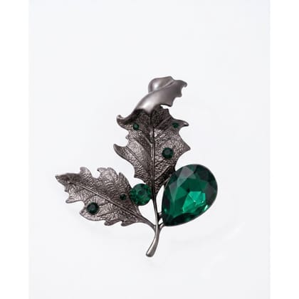 Brooch Leaf Shaped 