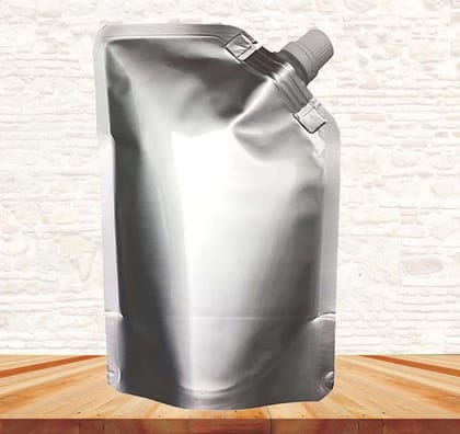 Aluminum with 10mm Spout   Standup Pouches120x170x40x40 MM  250 ML Capacity 1000 pieces