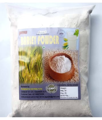 Barley Atta - Whole Hulled Barley Grains Powder - Jav - Hordeum Vulgare - 1 Kilo