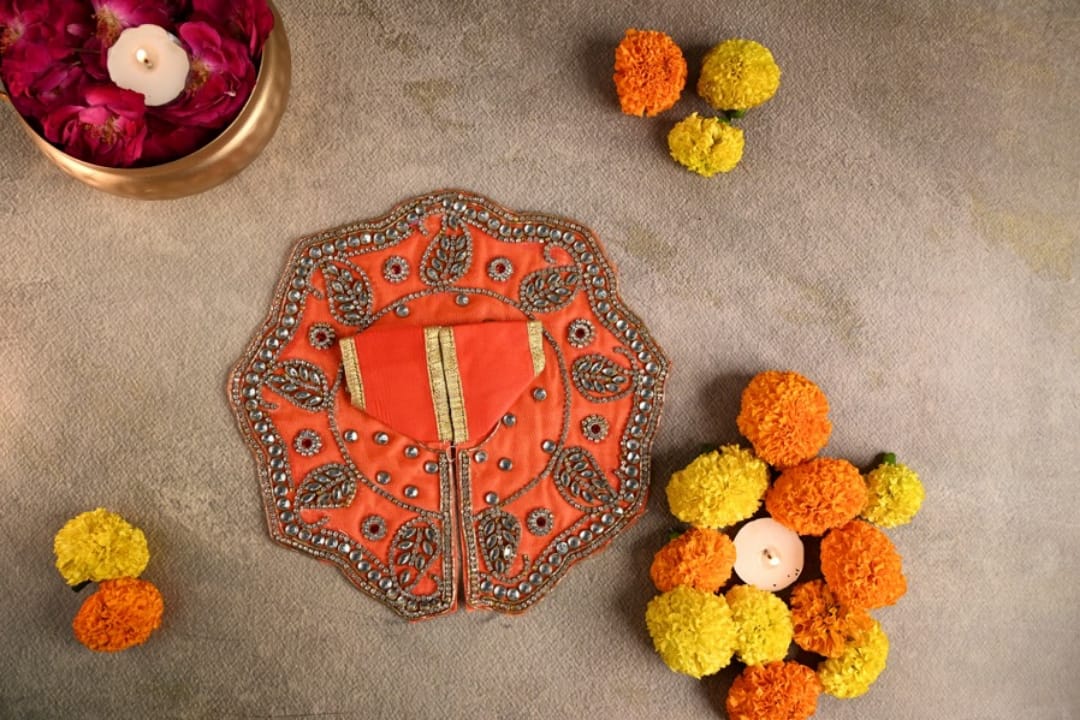 Thakur Ji Ki Poshak (Orange)