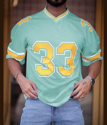 Eyebogler Men Cotton Blend Relaxed Fit Printed T-Shirt ( Black )