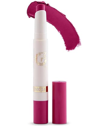 Mattlook Velvet Smooth Non-Transfer, Long Lasting & Water Proof Lipstick, Deep Raspberry (2gm)