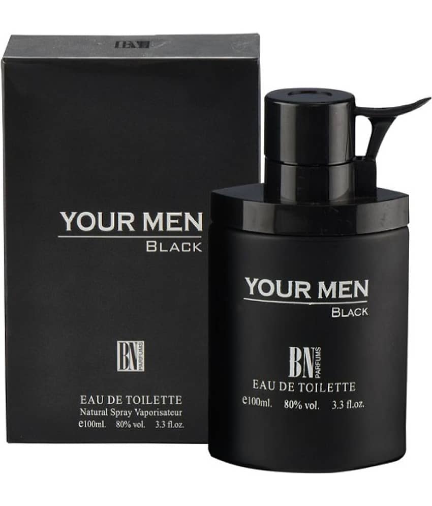BN parfums - YOUR MAN BLACK Eau De Toilette (EDT) For Unisex 1 ( Pack of 1 )