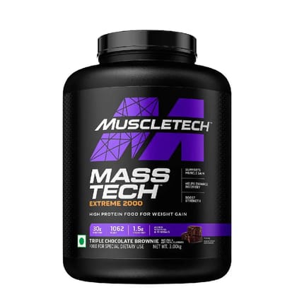 MuscleTech MassTech Extreme 2000-3 kg / Triple Chocolate Brownie