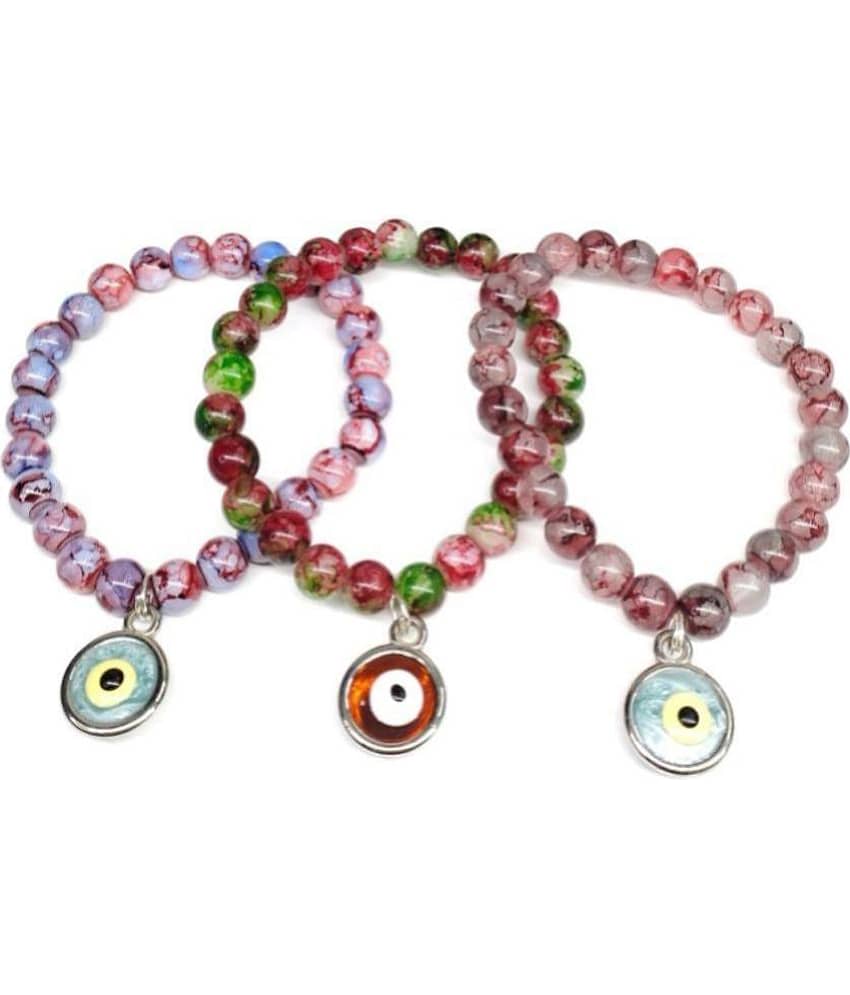 DAIVYA WELLNESS - Multicolor Bracelet ( Pack of 3 )