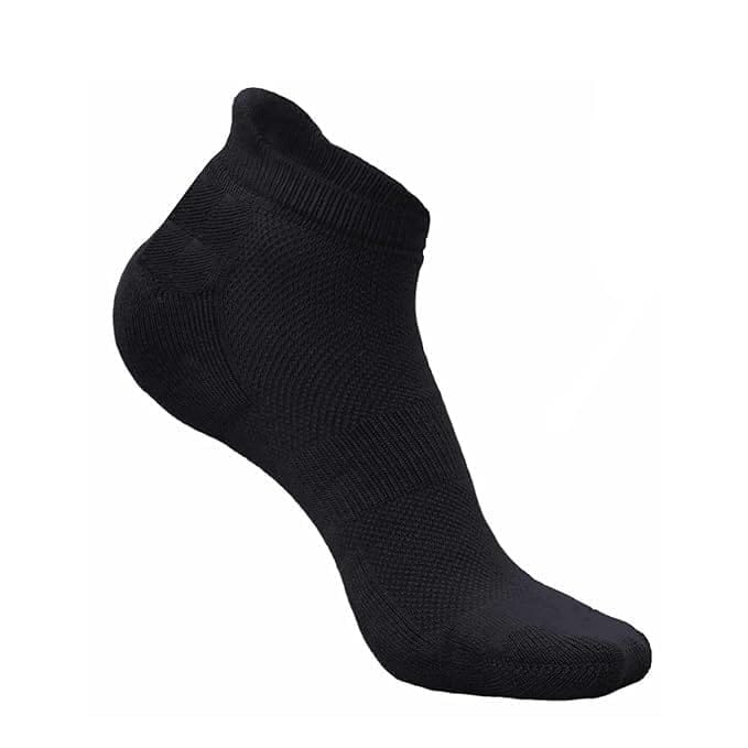 Tanman Organics Bamboo Socks for Men and Women, Black