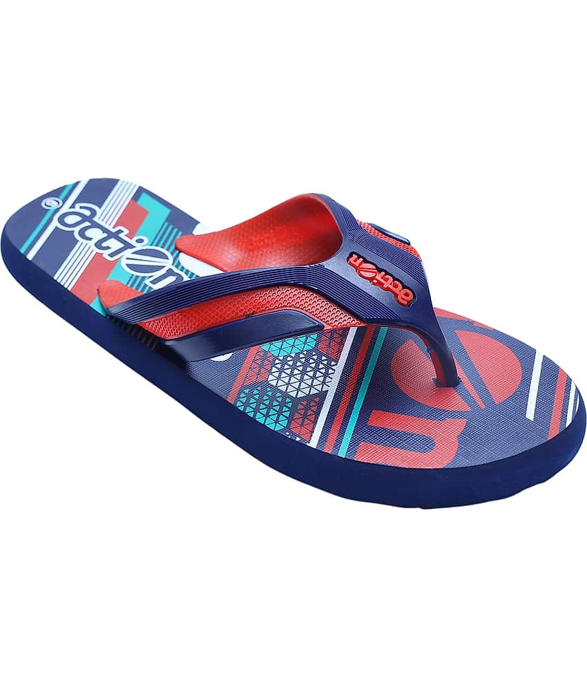 Action Navy Men's Daily Slipper