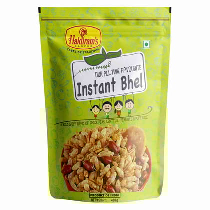 Haldiram  Instant Bhel 400 Gm - Pack of 20