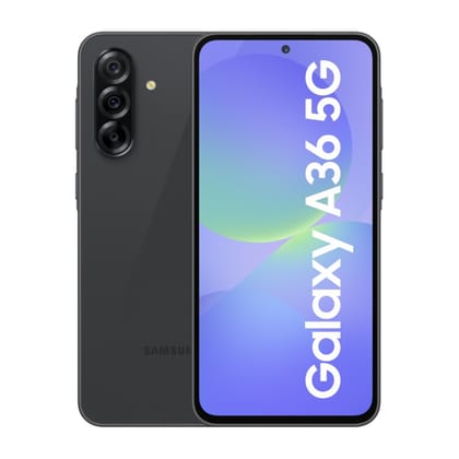 Samsung Galaxy A36 5G (Awesome Black, 8GB, 256GB) | Gemini Live | Awesome Intelligence (AI): Circle to Search, My Filter, Object Eraser | 4nm Snapdragon Processor | Flagship Grade Camera Samsung Galaxy A36 5G (Awesome Black, 8GB, 256GB) | Gemini Live | A