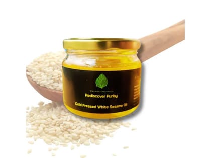 Cold Pressed White Sesame Oil  - 250 Millilitre