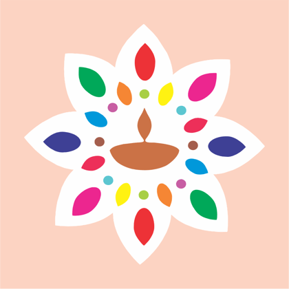 Reusable wooden Stencils Rangoli-18