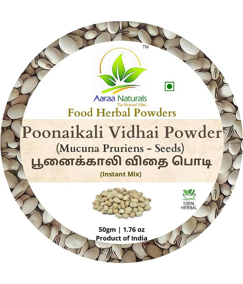 Aaraa Poonaikali Vidhai Powder Instant Mix 50 gm Pack of 4