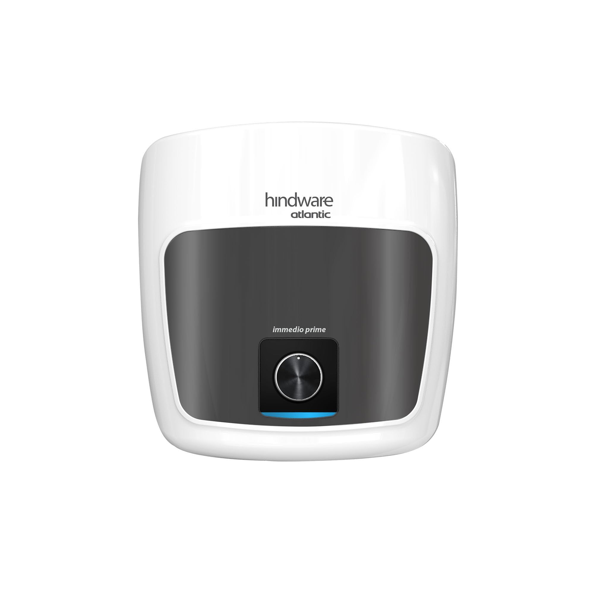 Hindware Smart Appliances Immedio Prime 25L Storage Water Geyser | 5 Star BEE Energy Rating | Glassline Tanked | Temperature Control Knob (White & Black) Hindware Smart Appliances Immedio Prime 25L Storage Water Geyser | 5 Star BEE Energy Rating | Glassl