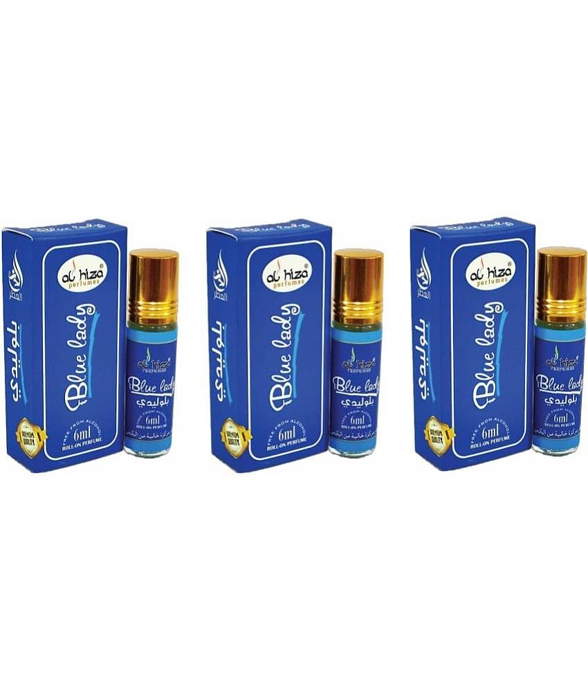 Al Hiza - Blue Lotus Below 50ml Attar ( Pack of 3 )