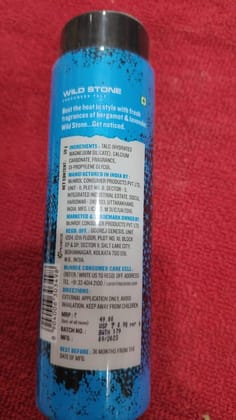 WILD STONE FRESHNESS TALC 50GM