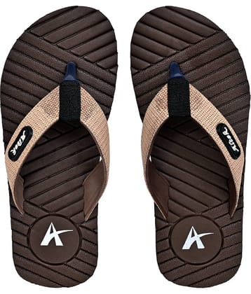 Altek - Brown Men's Thong Flip Flop