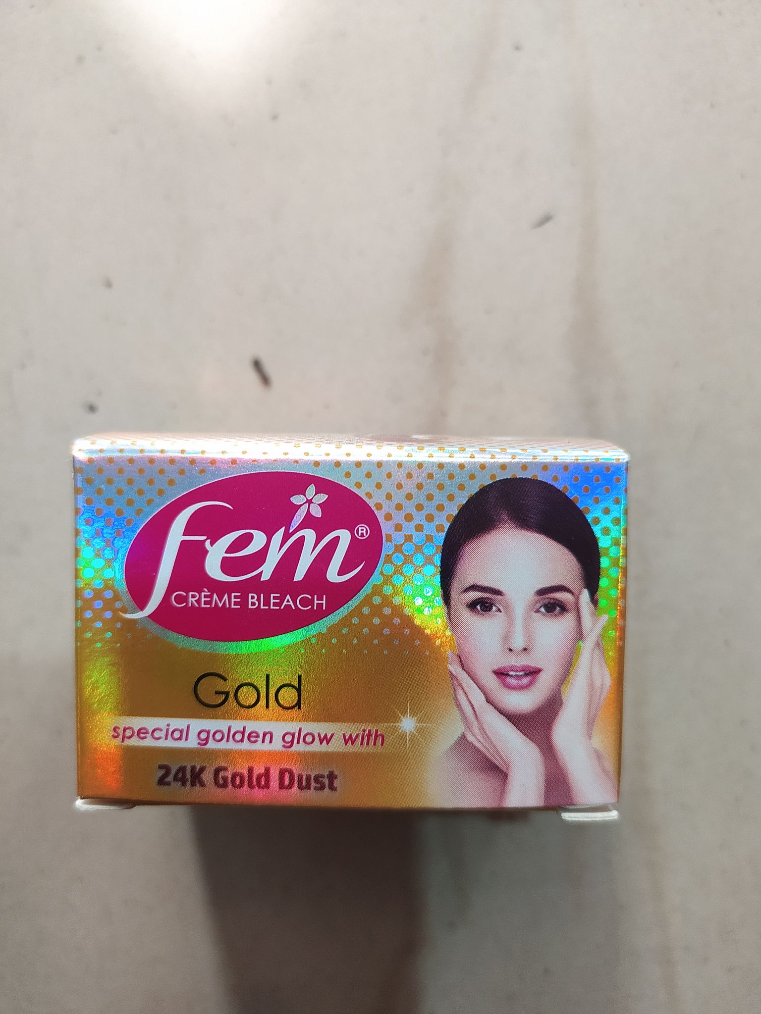 fem bleach creme gold