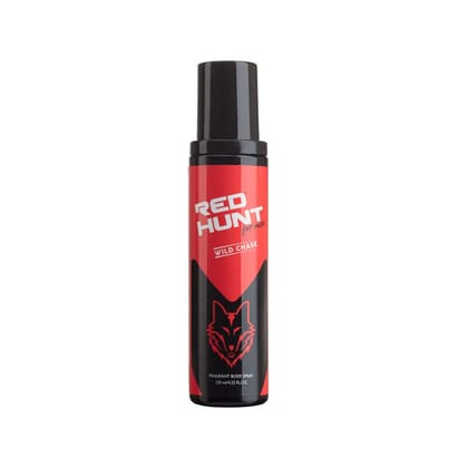 RED HUNT Wild Chase Body Spray, Red, 125 ml