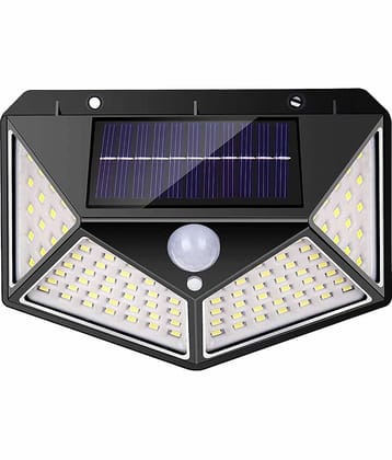 ZESTRUM 9W Solar Outdoor Wall Light ( Pack of 1 )