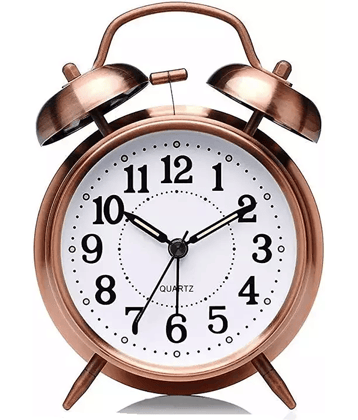 GVL Analog Metal Table Clock - Pack of 1