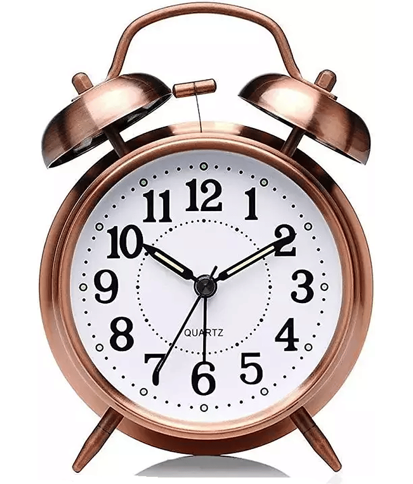 GVL Analog Metal Table Clock - Pack of 1