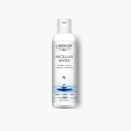 L'avenour Micellar Water For Deep Cleansing & Makeup Remover For All Skin Types - 125ml