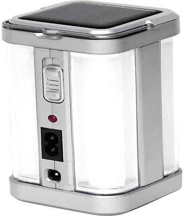 24 ENERGY 90W Emergency Light with Solar Panel LV-321S Multicolour - Pack of 1