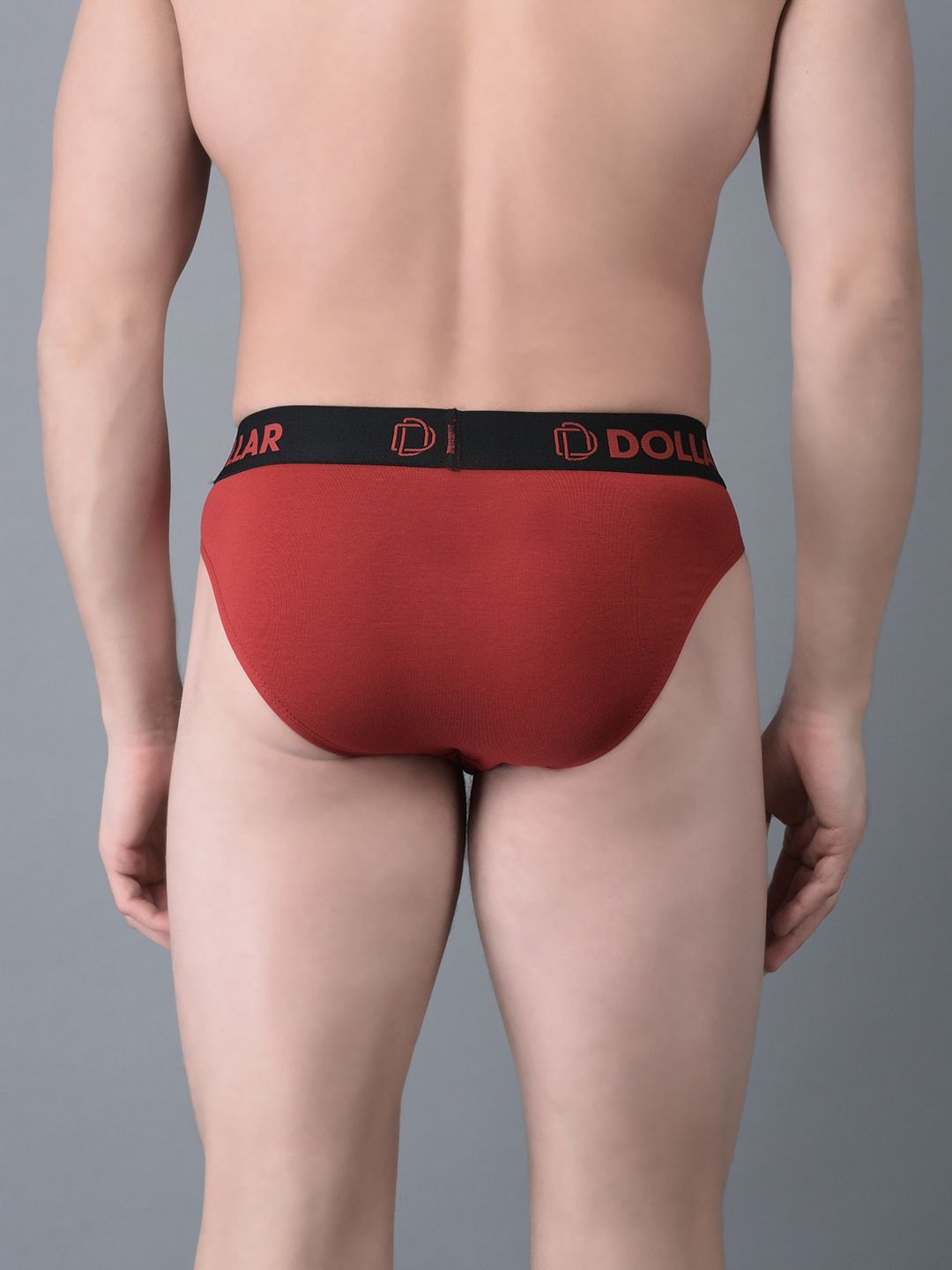 Men's Assorted Pack of 3 Shuffle Intellisoft Cotton Spandex Solid Brief