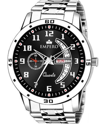 EMPERO - Silver Stainless Steel Analog Men's Watch