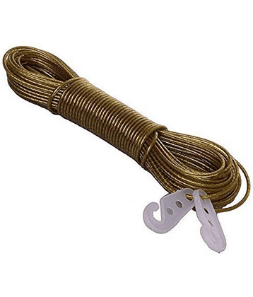20 Meter PVC Coated Steel Anti-Rust Wire Rope Washing Line Clothesline