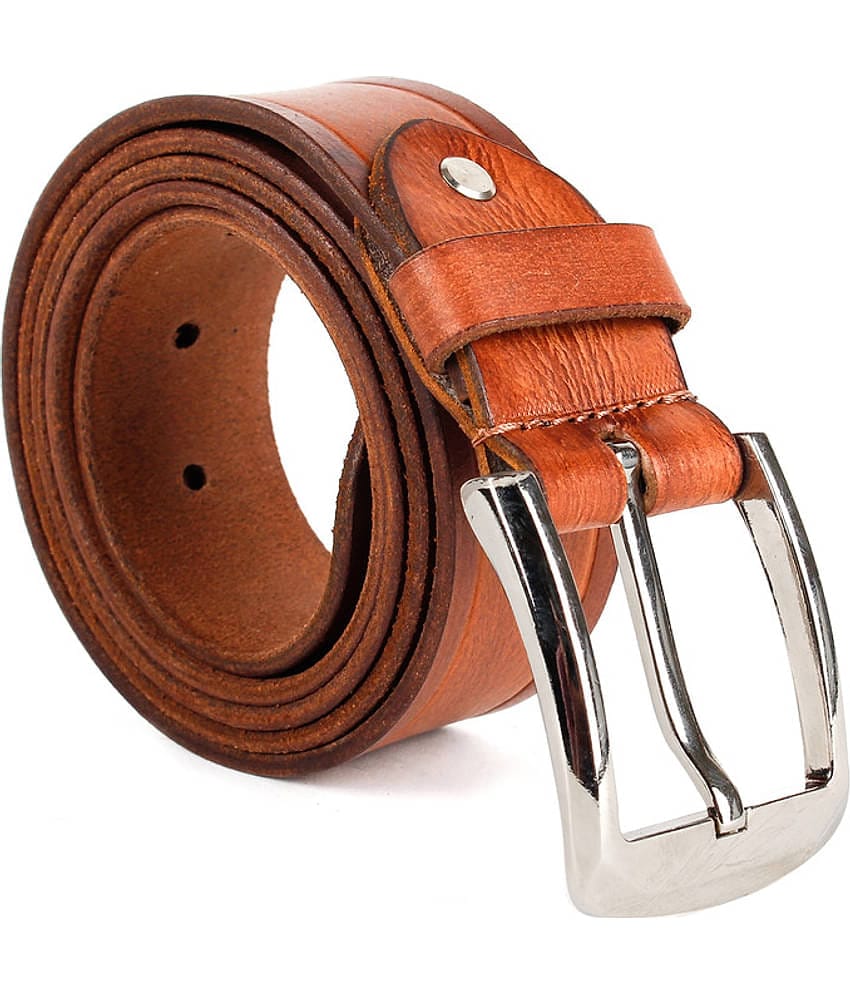 CIMONI - Tan Leather Men's Formal Belt ( Pack of 1 )