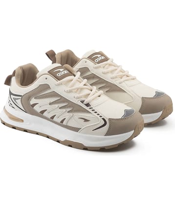 ASIAN PYTHON-06 Cream Men's Sneakers
